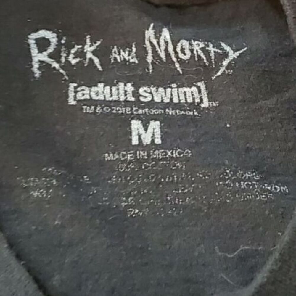 Rick and Morty Pickle Cartoon Network Adult‎ Swim Mens Medium T-Shirt - Picture 4 of 4